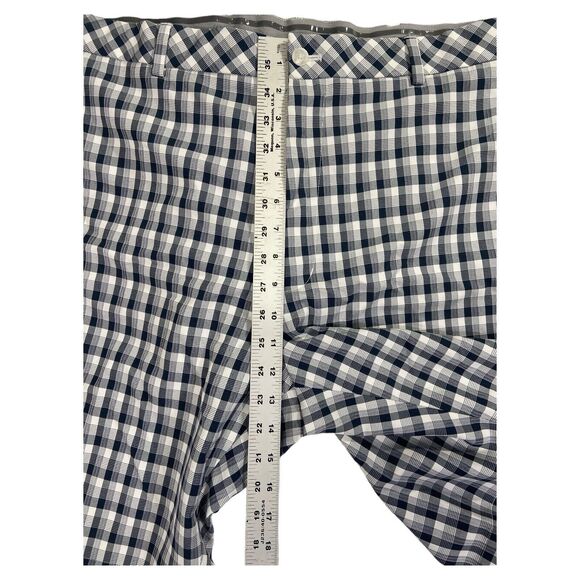 Walter Hagen 11 Majors Navy Plaid Golf Shorts Size 42 - Picture 3 of 10